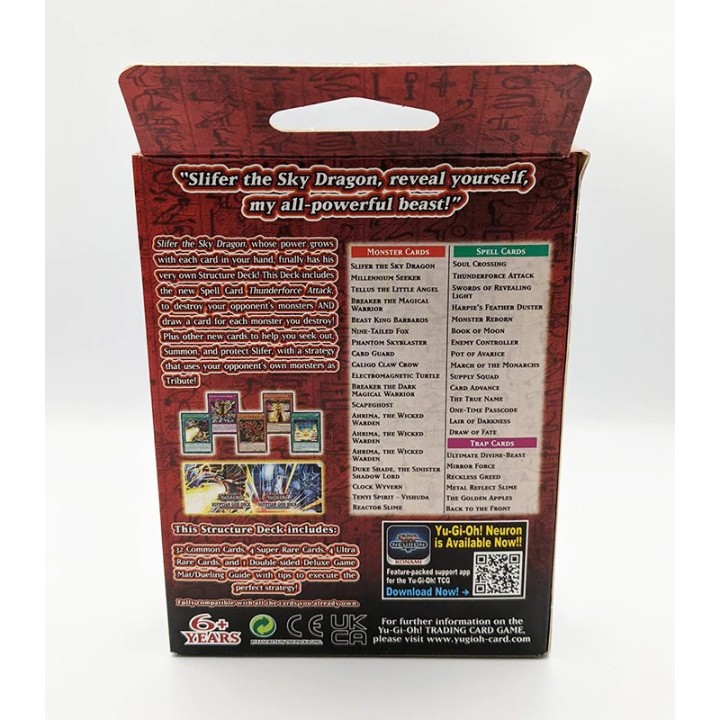 Egyptian God Deck: Slifer the Sky Dragon Τράπουλα