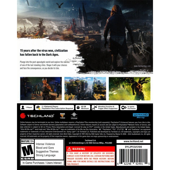 Dying Light 2 Stay Human PS5 Game