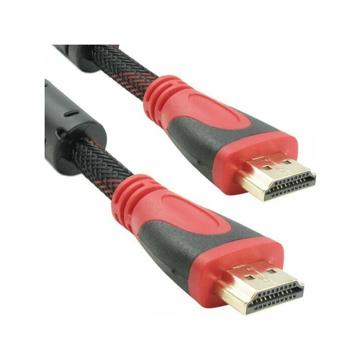 Καλώδιο, DeTech, HDMI - HDMI M / M, 30m, πλεγμένο, Με φερρίτη - 18313