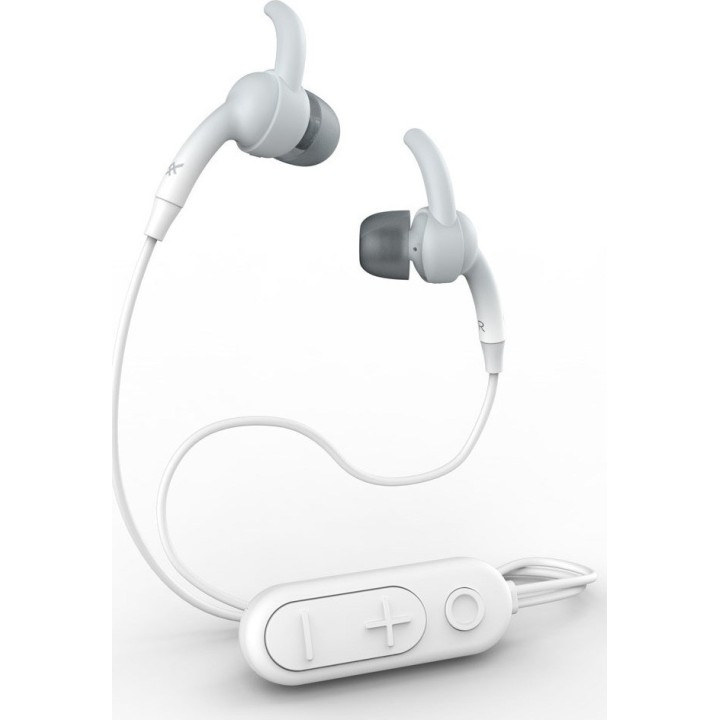 iFrogz Sound Hub Plugz In-ear Bluetooth Handsfree Ακουστικά με Αντοχή στον Ιδρώτα Λευκά
