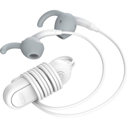 iFrogz Sound Hub Plugz In-ear Bluetooth Handsfree Ακουστικά με Αντοχή στον Ιδρώτα Λευκά