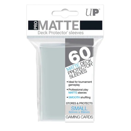 CLEAR PRO MATTE SMALL DECK PROTECTORS 60-CT Τεμάχια