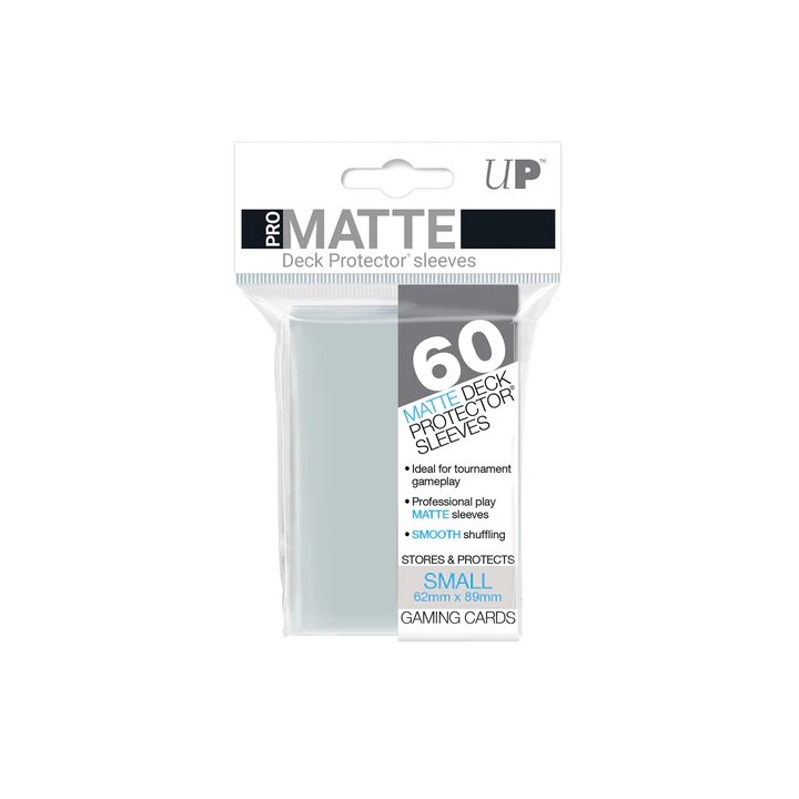 CLEAR PRO MATTE SMALL DECK PROTECTORS 60-CT Τεμάχια