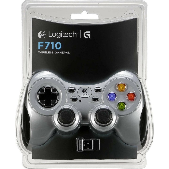 Logitech F710 Wireless Gamepad (940-000142) (LOGF710GY)