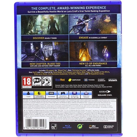 Rise of the Tomb Raider 20 Year Celebration PS4 GAMES