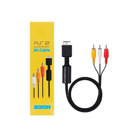 Playstation  AV Composite cable PS2,PS3 - Καλώδιο AV  για Playstation 3 και 2 (P-266)