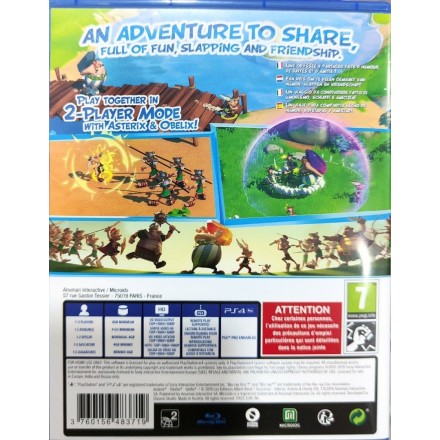 Asterix & Obelix XXL 3: The Crystal Menhir PS4 Game