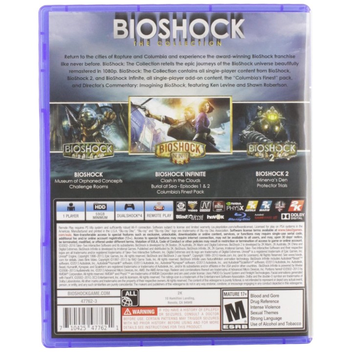 Bioshock The Collection (PS4 GAMES)