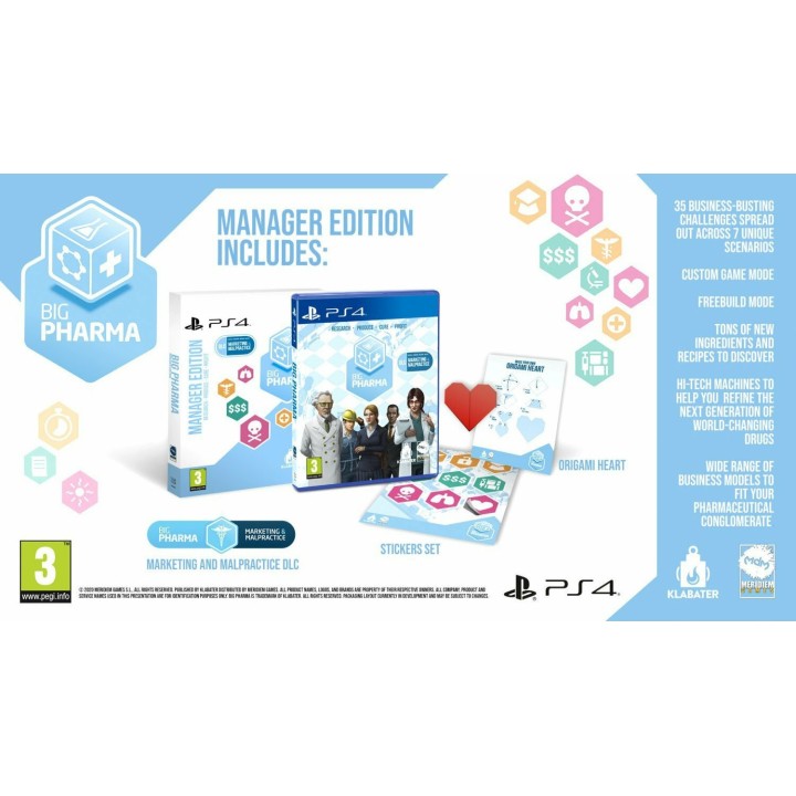 Big Pharma Manager Special Edition PS4 Game