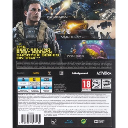 Call of Duty Infinite Warfare PS4 GAMES