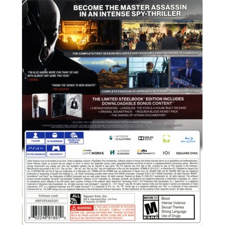 Hitman (The Complete First Season) PS4 Game