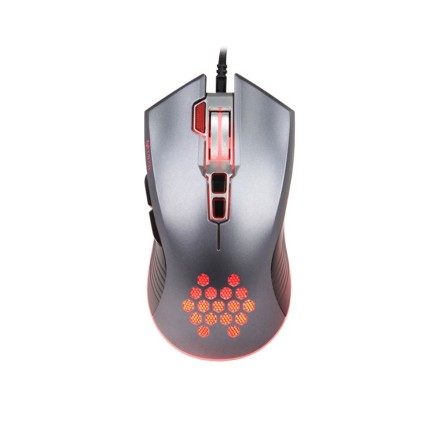 Ποντίκι Gaming Mixie M10, Οπτικό, 8D RGB, Γκρί ενσύρματο USB(728)