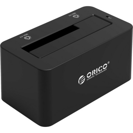 ORICO docking station 6619US3-V1, 2.5/3.5" HDD/SSD, 5Gbps, UASP, μαύρο