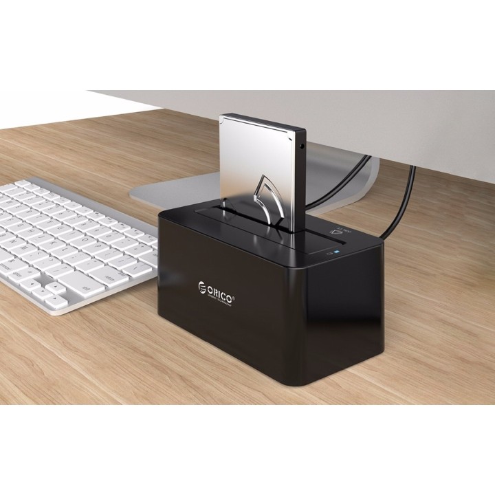 ORICO docking station 6619US3-V1, 2.5/3.5" HDD/SSD, 5Gbps, UASP, μαύρο
