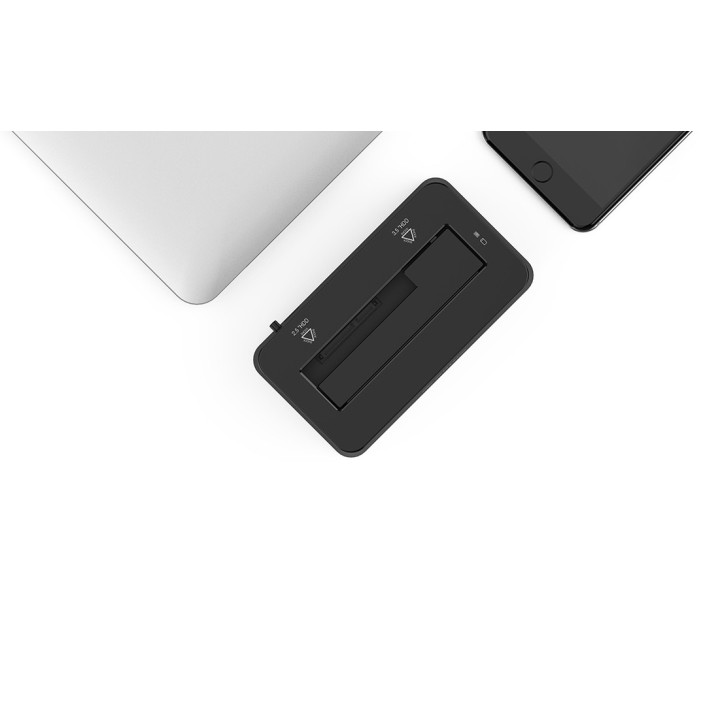 ORICO docking station 6619US3-V1, 2.5/3.5" HDD/SSD, 5Gbps, UASP, μαύρο