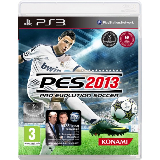 Pro Evolution Soccer 2013 (PES 2013) ΕΛΛΗΝΙΚΟ GR - KONAMI (PS3 Game) Used-Μεταχειρισμένο