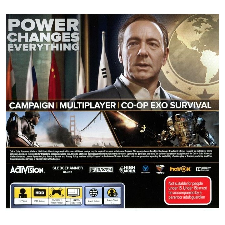 Call of Duty: Advanced Warfare PS4 Games Used-Μεταχειρισμένο