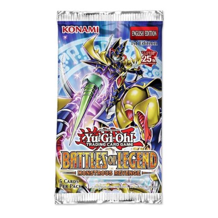 Konami Yu-Gi-Oh! Battles of Legend: Monstrous Revenge Booster-Φακελάκι