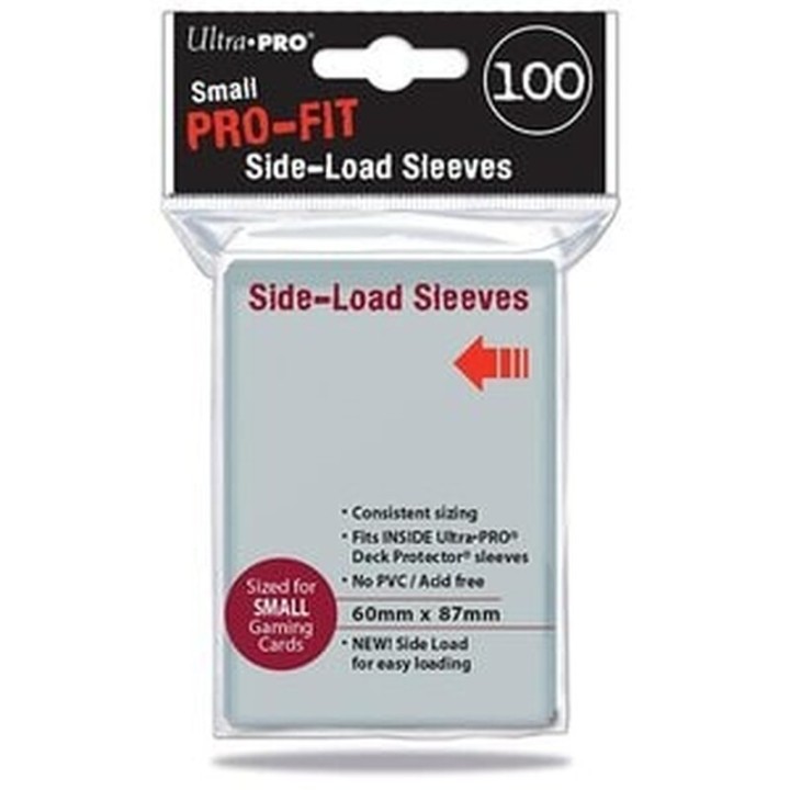 Ultra Pro Fit Side Load Sleeves 100τμχ 60mm X 87mm(REM84650)