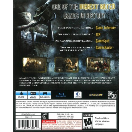 RESIDENT EVIL 4 PS4 GAMES