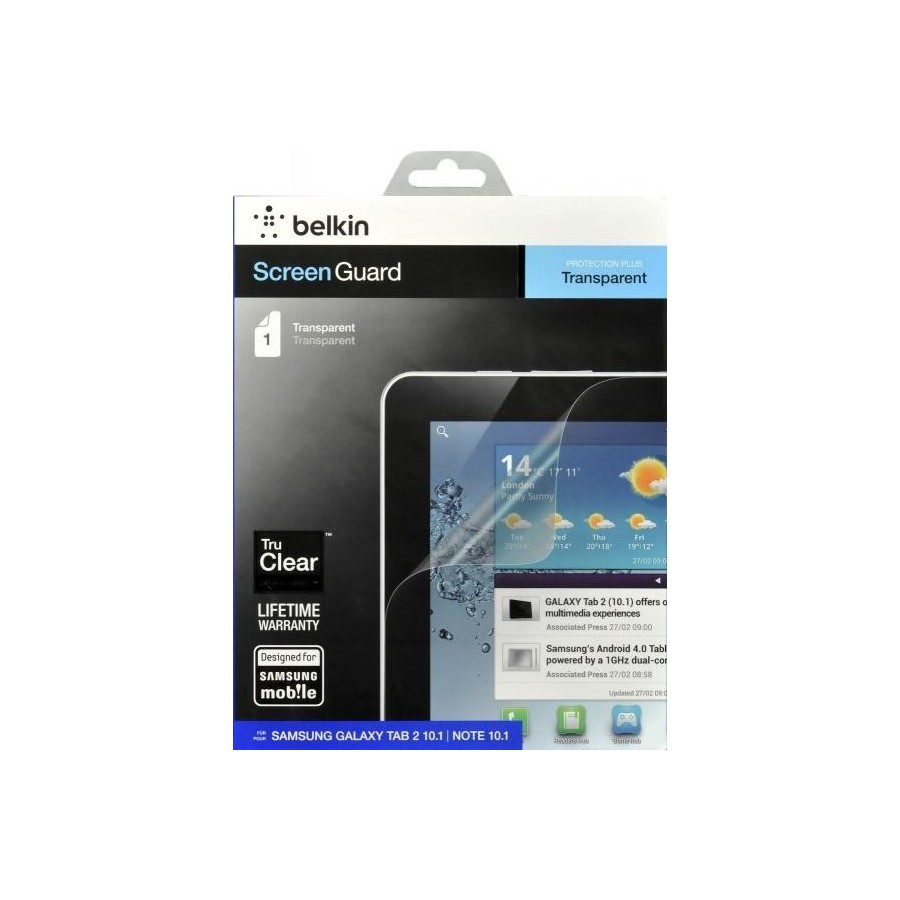 Belkin Προστατευτικό Οθόνης για Samsung Galaxy Tab 2 10.1″ / Note 10.1