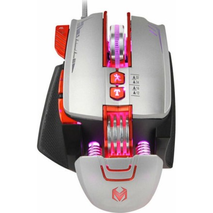 Mixie M9 RGB Gaming Ποντίκι Γκρι