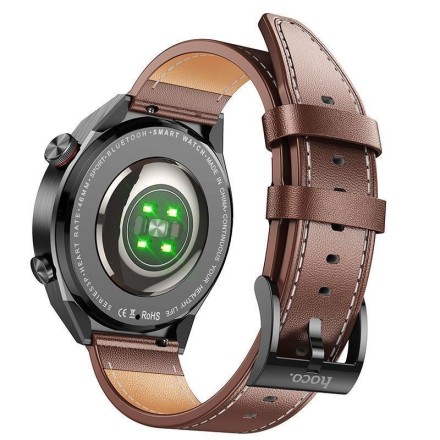 Hoco Y11 Smartwatch με Παλμογράφο (Μαύρο)