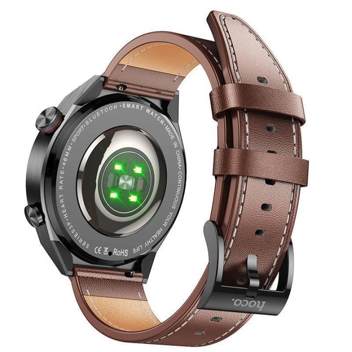 Hoco Y11 Smartwatch με Παλμογράφο (Μαύρο)
