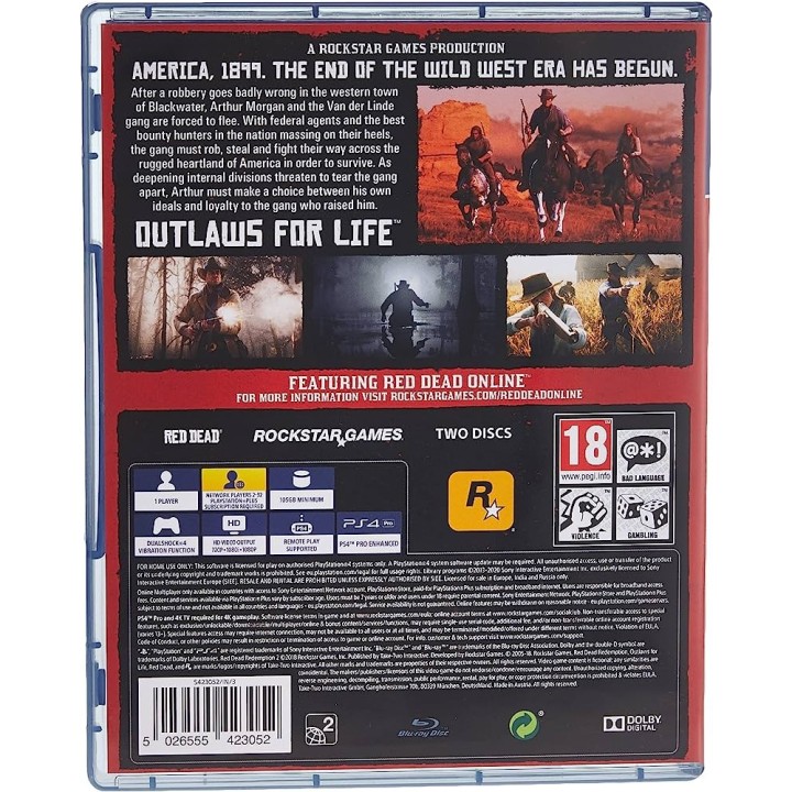 Red Dead Redemption 2 PS4 GAMES