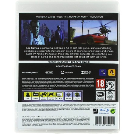 GRAND THEFT AUTO V GTA  PS3 GAMES