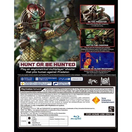 Predator: Hunting Grounds PS4 GAMES