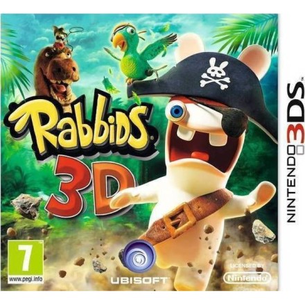 Rabbids Travel in Time 3D 3DS Game