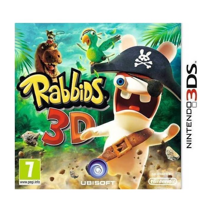 Rabbids Travel in Time 3D 3DS Game