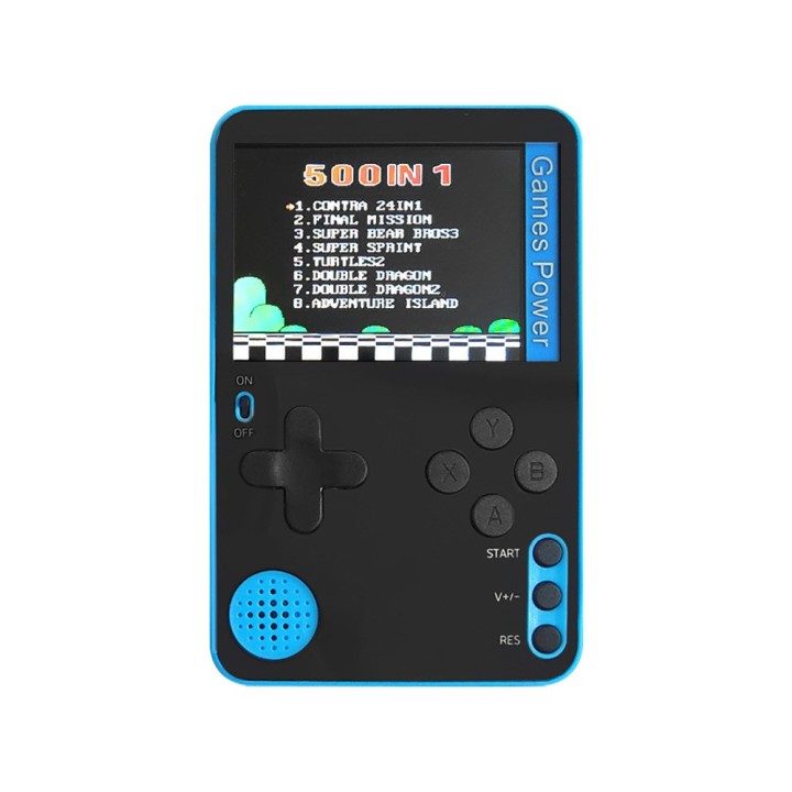 Ηλεκτρονική Παιδική Κονσόλα Χειρός K10 500Games Black (13035)