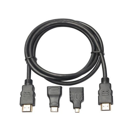 3 in 1 Full HD 1080P HDMI Cable Adaptor Kit καλώδιο hdmi 1,5 μέτρο 