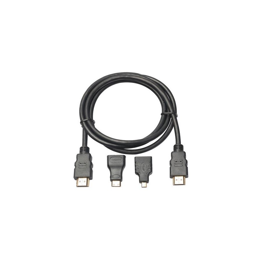 3 in 1 Full HD 1080P HDMI Cable Adaptor Kit καλώδιο hdmi 1,5 μέτρο 