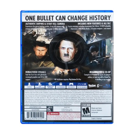 Sniper Elite V2 Remastered PS4 Game