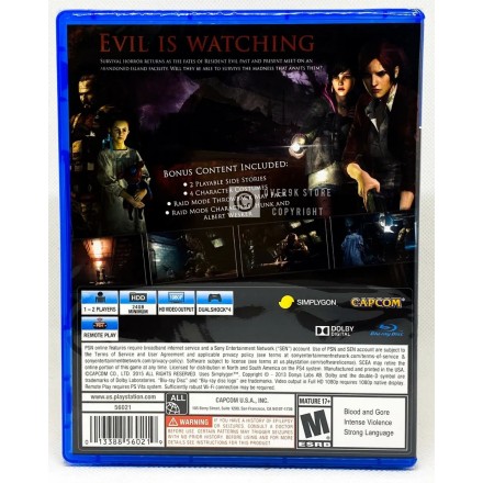 Resident Evil Revelations 2 PS4 Games Used-Μεταχειρισμένο(CUSA-01133)