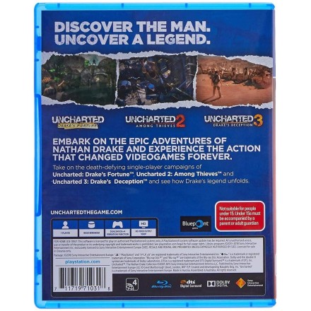Uncharted The Nathan Drake Collection(Ελληνικο) PS4 GAMES(PLAYSTATION HITS) Used-Μεταχειρισμένο