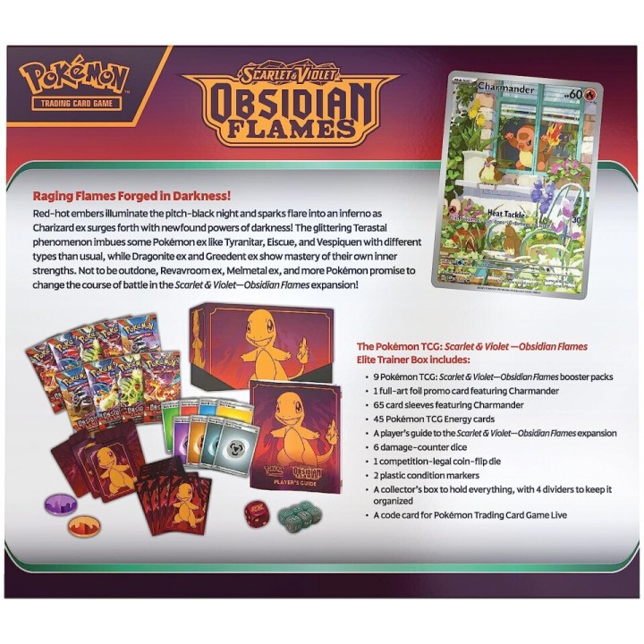 Pokemon Scarlet & Violet Obsidian Flames Elite Trainer Box (POK853913)