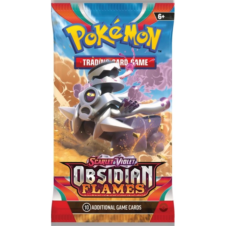 Pokemon TCG Scarlet & Violet 3 Obsidian Flames 1 Booster Pack (POK853746)