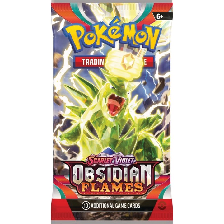 Pokemon TCG Scarlet & Violet 3 Obsidian Flames 1 Booster Pack (POK853746)