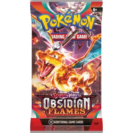 Pokemon TCG Scarlet & Violet 3 Obsidian Flames 1 Booster Pack (POK853746)