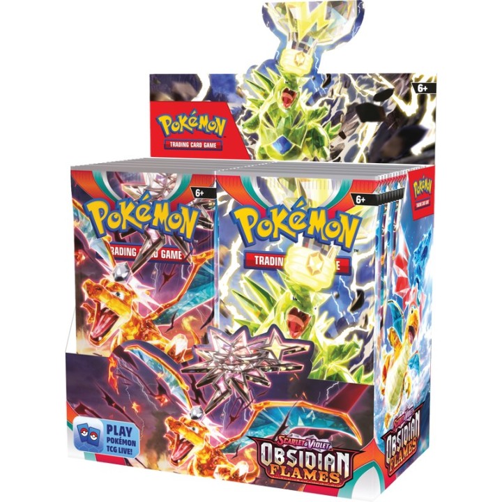 Pokemon TCG Scarlet & Violet 3 Obsidian Flames 1 Booster Pack (POK853746)