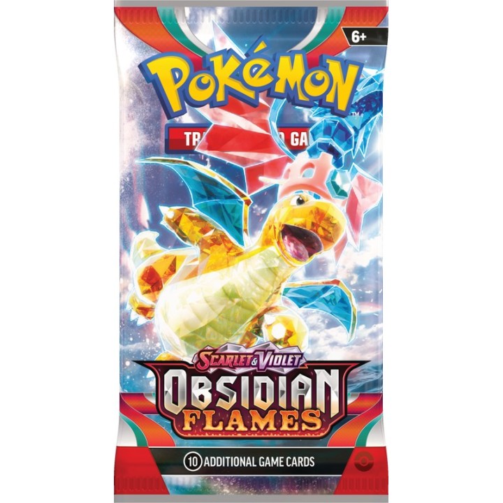 Pokemon TCG Scarlet & Violet 3 Obsidian Flames 1 Booster Pack (POK853746)