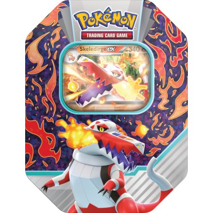 POKEMON PALDEA PARTNERS EX TIN-ΚΟΥΤΙ(Skeledirge ex)