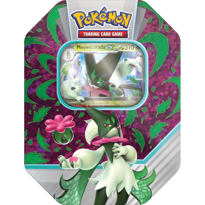 POKEMON PALDEA PARTNERS EX TIN-ΚΟΥΤΙ(MEOWSCARADA EX)