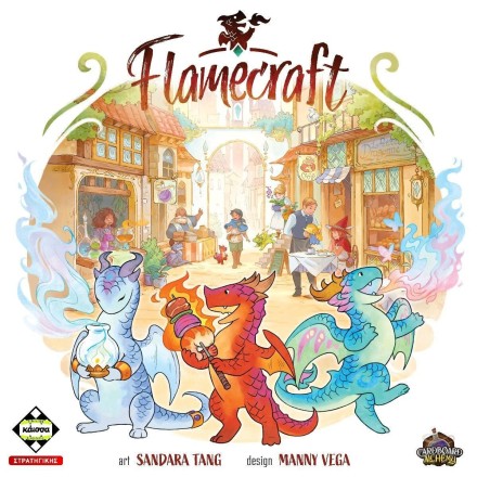 Kaissa Επιτραπέζιο Παιχνίδι Flamecraft για 1-5 Παίκτες 10+ Ετών(KA114688)