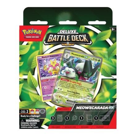 Pokemon TCG: Deluxe Battle Deck Meowscarasda ex Τράπουλα