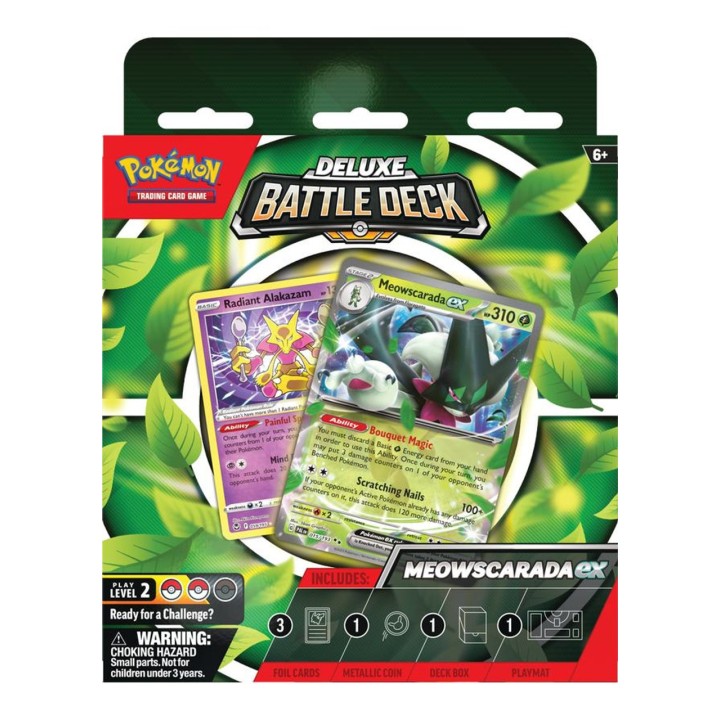 Pokemon TCG: Deluxe Battle Deck Meowscarasda ex Τράπουλα